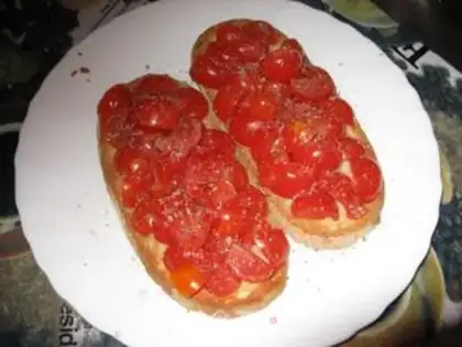 Make BRUSCHETTA step 4