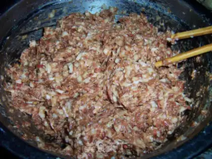 Make Braised elephant eye meatballs step 1