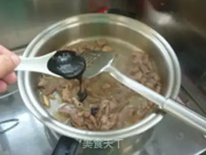 Make Sauteed mutton in sauce step 5