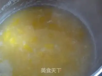 Make Corn residue and pumpkin porridge step 6