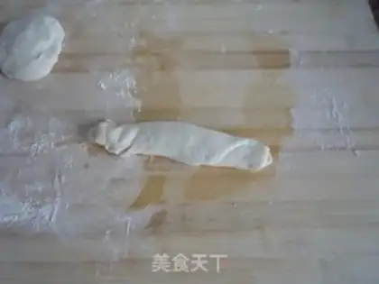 Make egg filling cake step 4