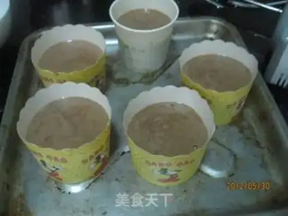 Make Chocolate cup cake step 6