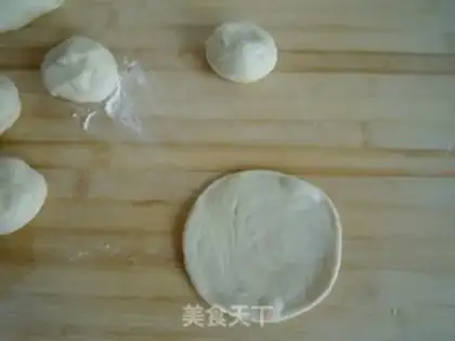 Make egg filling cake step 6