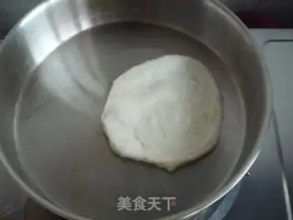 Make egg filling cake step 7
