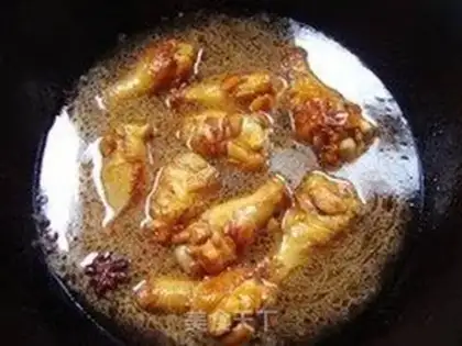 Make Braised fin root in stewed sauce step 6