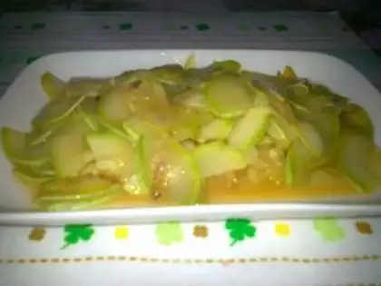 Make Hot and sour zucchini step 3