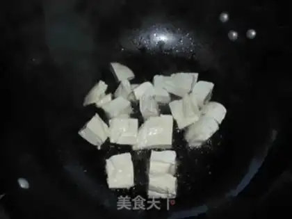 Make Braised tofu with white mushroom step 3