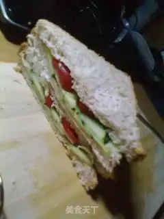Make Seasonal vegetable sandwich step 5