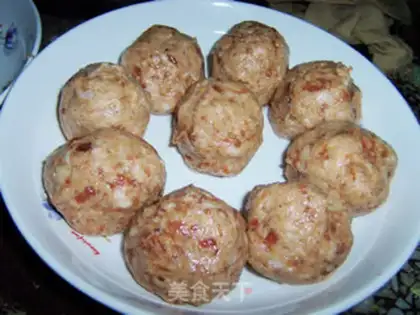 Make Braised elephant eye meatballs step 10