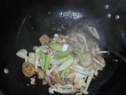 Make Braised tofu with white mushroom step 8