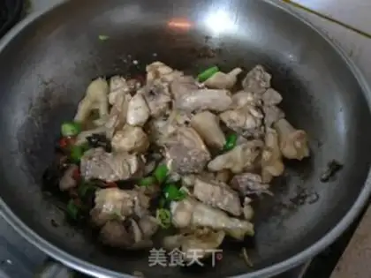 Make Beer stewed chicken nuggets with mushroom step 11