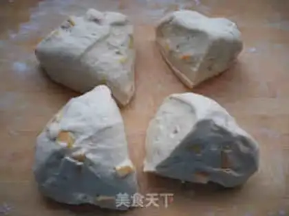 Make sweet potato steamed buns step 8