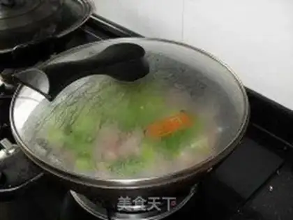Make stir-fried pork heart with green pepper step 8