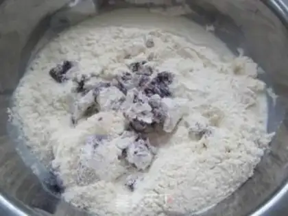 Make Purple sweet potato bread step 0