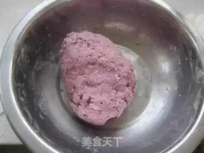 Make Purple sweet potato bread step 1