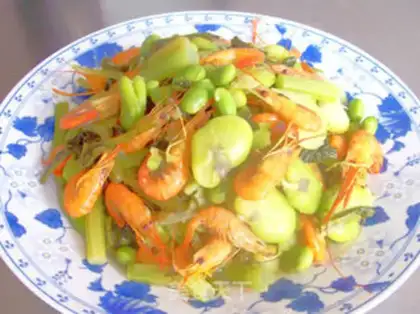 Make Pickled vegetables, green beans and bean crisps step 13