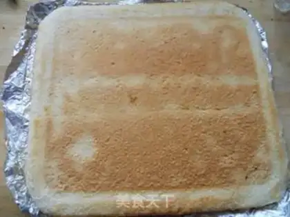 Make Pork floss roll step 13