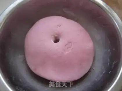 Make Purple sweet potato bread step 4