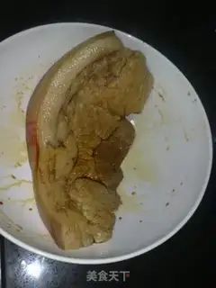 Make braised pork with plum vegetables step 2