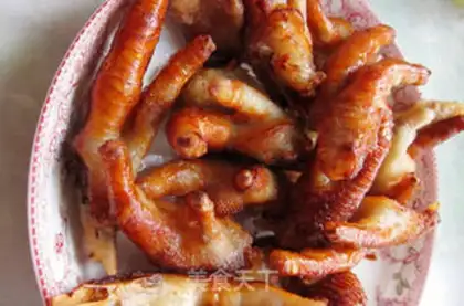 Make Tiger skin chicken feet step 2