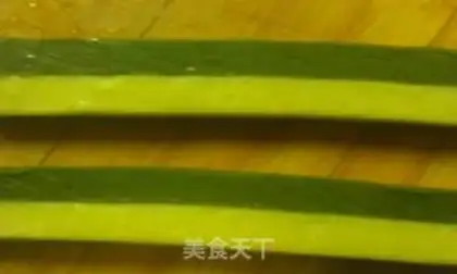 Make Matcha check cookies step 12