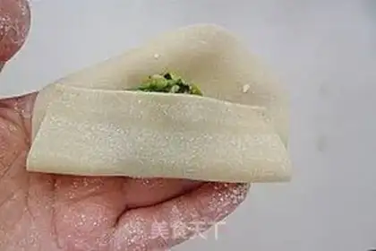 Make Wonton bun method step 5