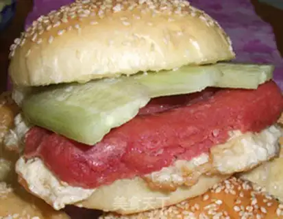 Make hamburger step 9