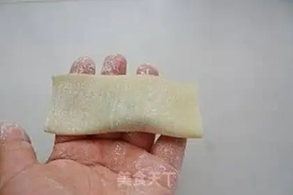 Make Wonton bun method step 7
