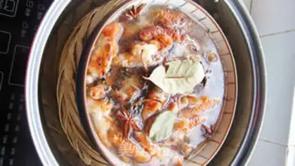 Make Tiger skin chicken feet step 5