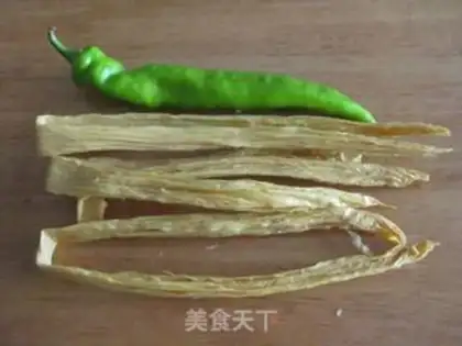 Make stir-fried tofu with pepper step 0
