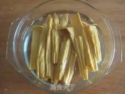 Make stir-fried tofu with pepper step 1