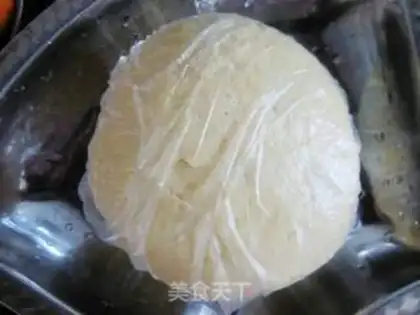 Make coconut fruit pie step 2