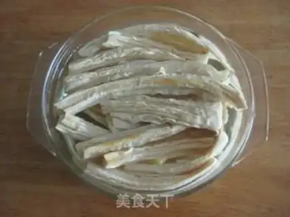 Make stir-fried tofu with pepper step 2