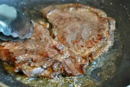 Make French steak with black pepper step 6