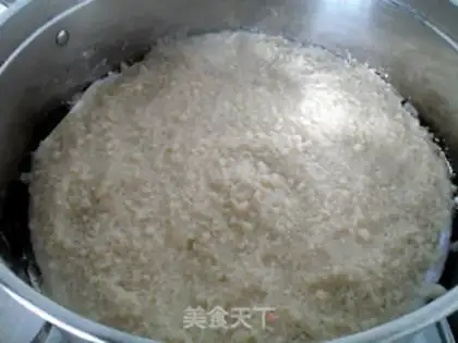 Make Homemade rice cake step 7