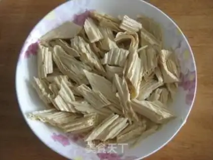 Make stir-fried tofu with pepper step 3