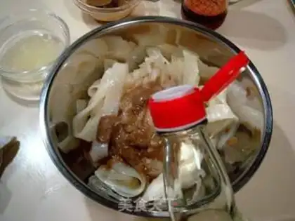 Make cold rice noodles step 20