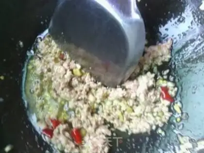 Make mapo tofu step 3