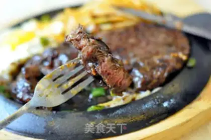Make French steak with black pepper step 9