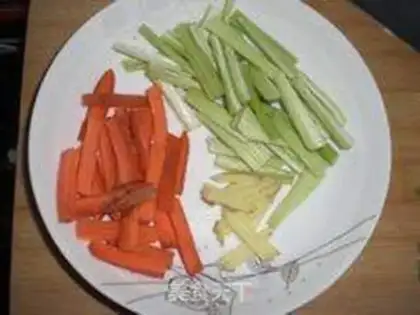 Make stir-fried Chinese yam step 3