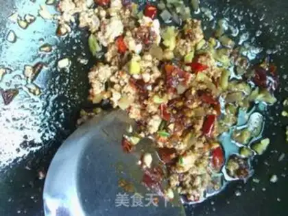 Make mapo tofu step 5