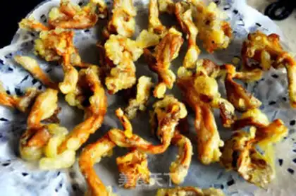 Make fried fresh mushrooms step 6