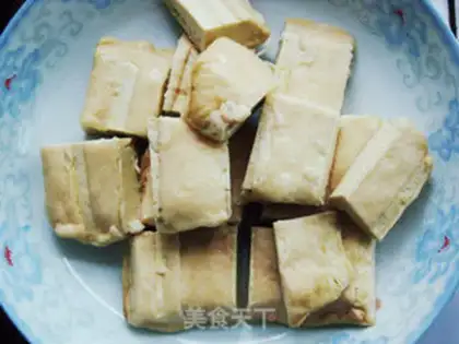 Make Smelly tofu with leek flowers step 0