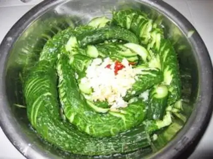 Make Chinese cucumber salad step 2