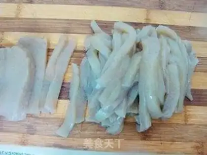 Make stir-fried konjac with pickled cabbage step 0