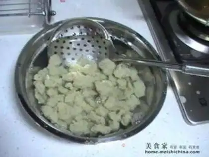 Make cold rice noodles step 6