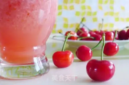 Make Cherry drink step 7