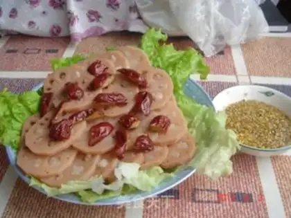 Make Secret lotus root step 0