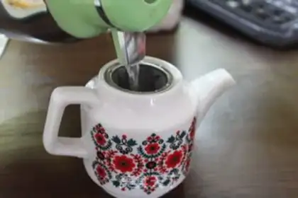 Make Orange apple tea step 0