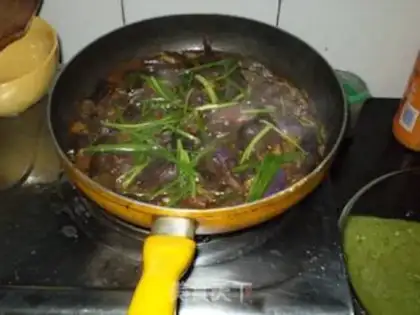 Make roasted eggplant in soy sauce step 8